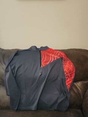Spyder Black Athletic Pullover
